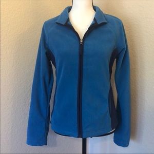 Merona Blue Zip Up Jacket